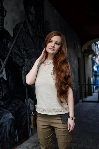 Cara Knotwork Celtic Top