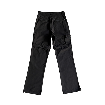 Carsicko Cargo Pants/Shorts Convertible Black