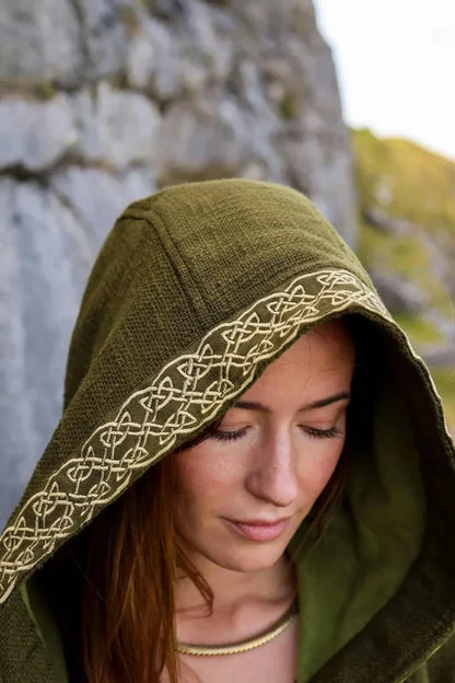Celtic Fusion Design, Irish-designed folklore-inspired clothing created with a focus on sustainability, natural textures, and
