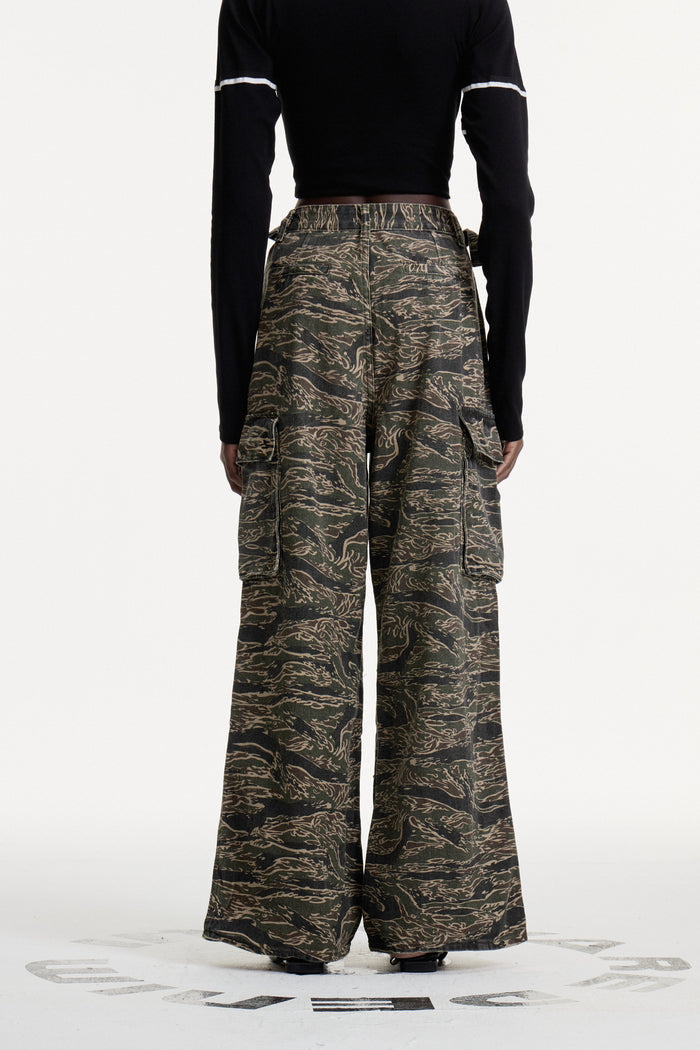 Clarus Print Jeans