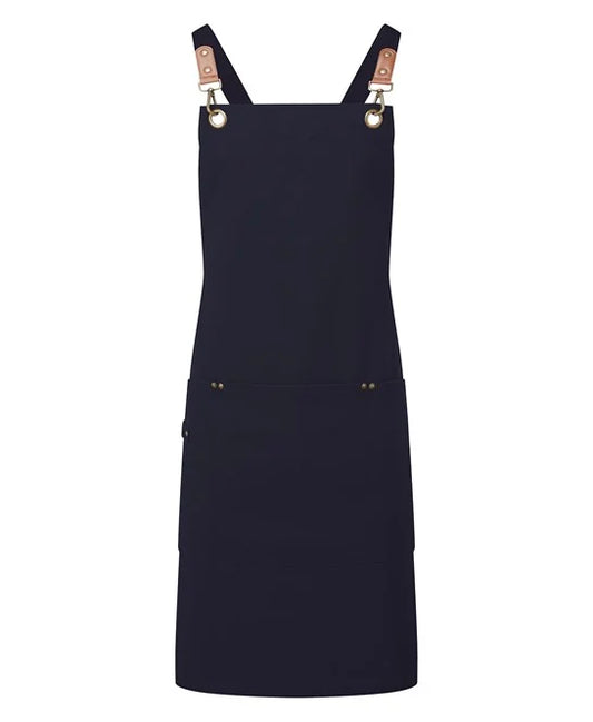 Clip ‘n’ Clasp cross-back bib apron