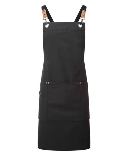Clip ‘n’ Clasp cross-back bib apron