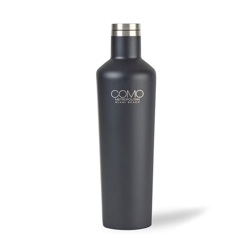 CORKCICLE® Canteen - 25 Oz. - Matte Black | Custom Branded | Lemon Print