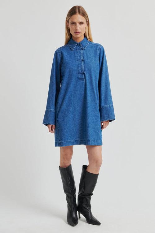Cornelia Denim Tunic Dress