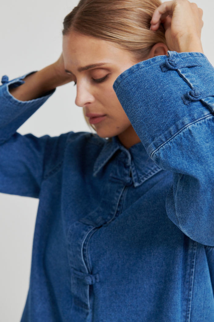 Cornelia Denim Tunic Dress