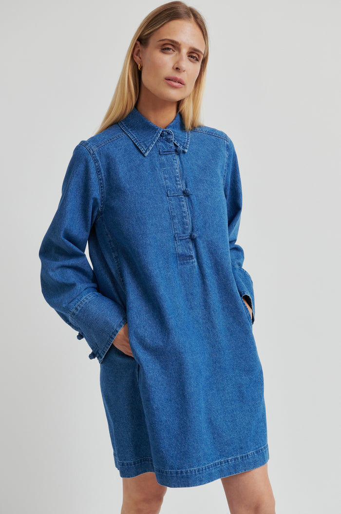 Cornelia Denim Tunic Dress