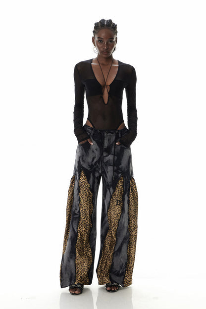 Curly Plunge Bodysuit