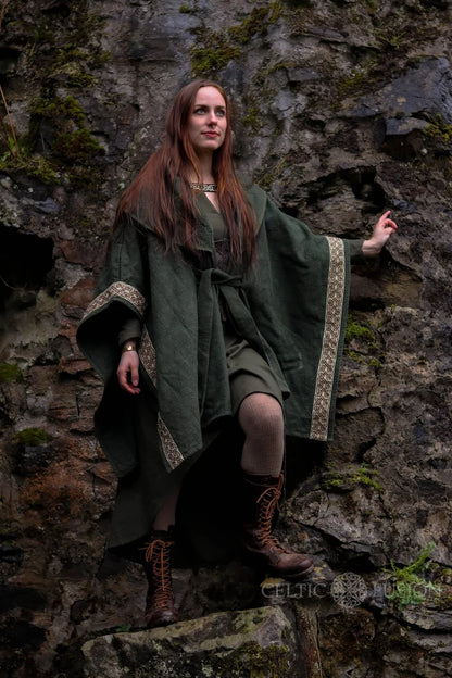 Celtic Fusion Design, Irish-designed folklore-inspired clothing created with a focus on sustainability, natural textures, and