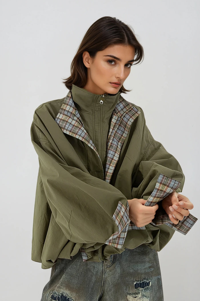 Dathan Deconstruct Grid Jacket