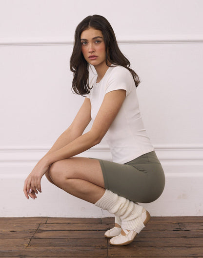 Day Kind Tee in Warm White