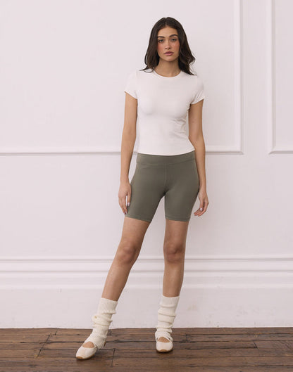Day Kind Tee in Warm White