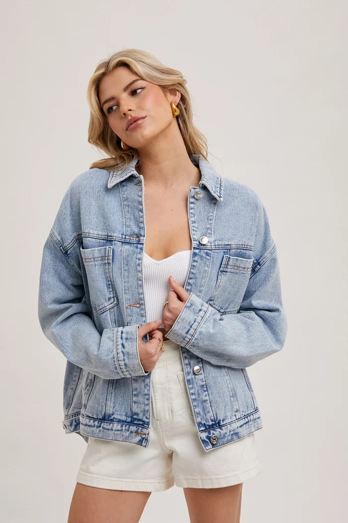 Denim Oversized Jacket
