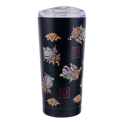 Diablo Cute But Deadly Treasure Goblin 20oz Tumbler - Back View