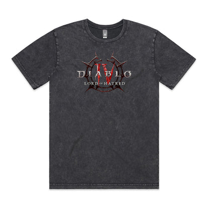 Diablo IV: Lord of Hatred Logo Black T-Shirt - Front View