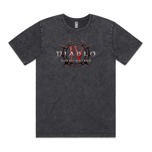 Diablo IV: Lord of Hatred Logo Black T-Shirt - Front View