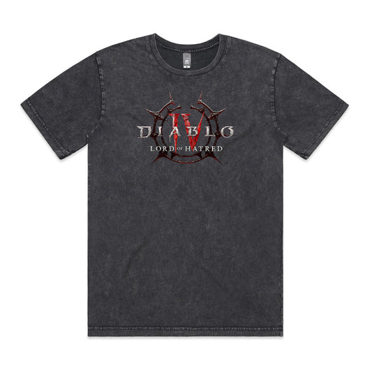 Diablo IV: Lord of Hatred Logo Black T-Shirt - Front View
