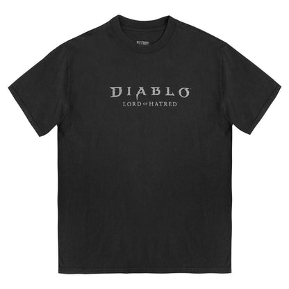 Diablo IV: Lord of Hatred Mephisto Skull Black T-Shirt - Front View
