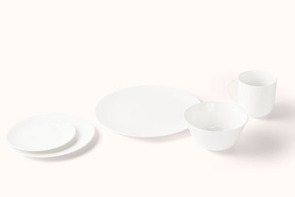 DIBBERN PURE WHITE FINE BONE CHINA DINNERWARE