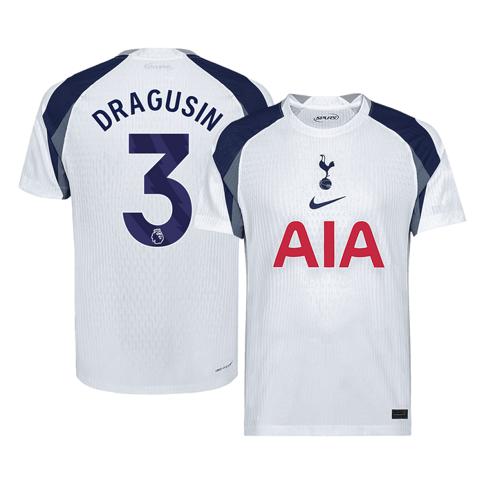 DRAGUSIN #3 Tottenham Hotspur Home Player Version Jersey 2025/26