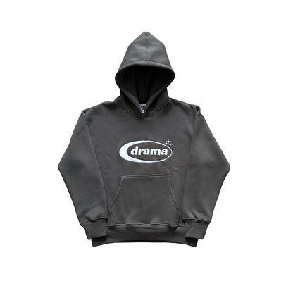 Drama Call Vintage Hoodie Grey