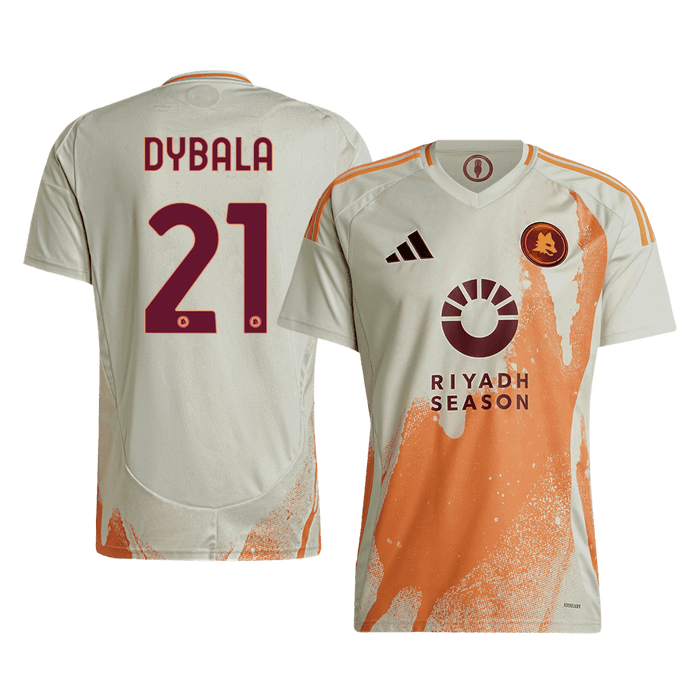 DYBALA #21 Roma Away Soccer Jersey 2024/25