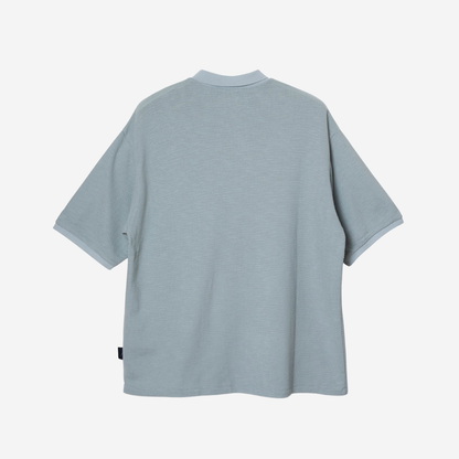 EMB POLO SHIRT - SLATE BLUE