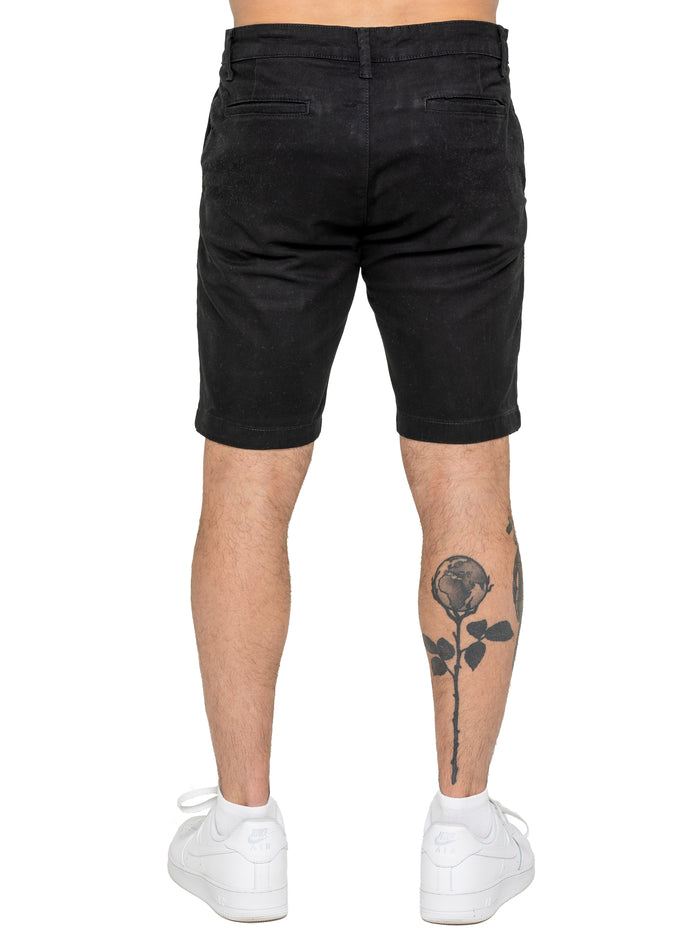 Enzo | Mens Stretch Chino Shorts
