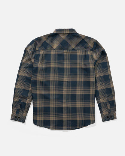 Fathom Ls Tech Flannel - Midnight Navy