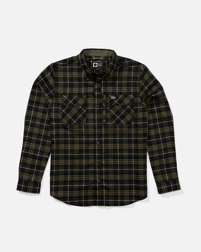 Fathom Ls Tech Flannel - Phantom