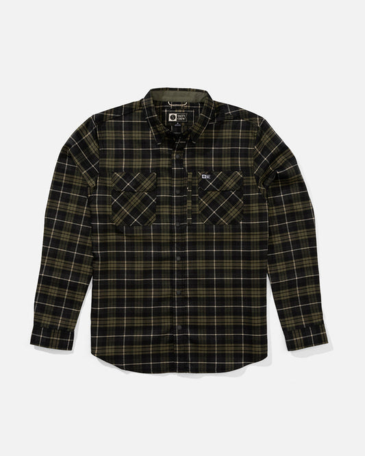 Fathom Ls Tech Flannel - Phantom