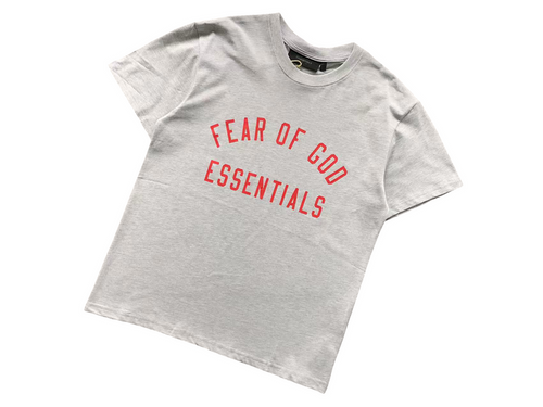 Fear Of God Essentials Circle Tee Grey