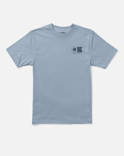 Flagship  Ss Tee Kids - Blue Fog