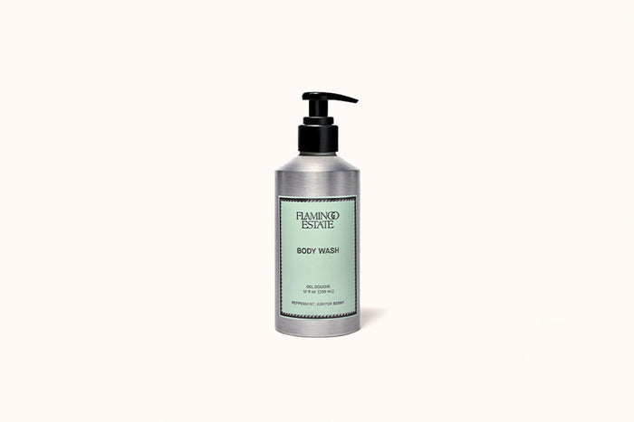 FLAMINGO ESTATE PEPPERMINT AND JUNIPER BERRY BODY WASH