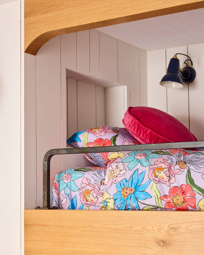 Flower Girl Organic Cotton Pillowcases