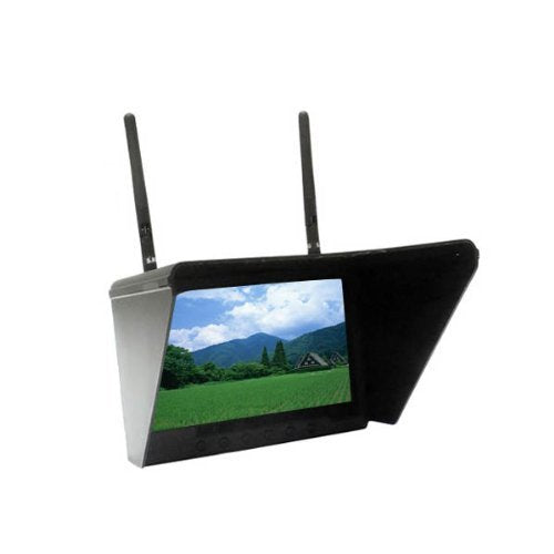FlySight 32Ch Black Pearl 5.8Ghz 7" Diversity Monitor with Integrated Battery – Image 1 | DroneNerds