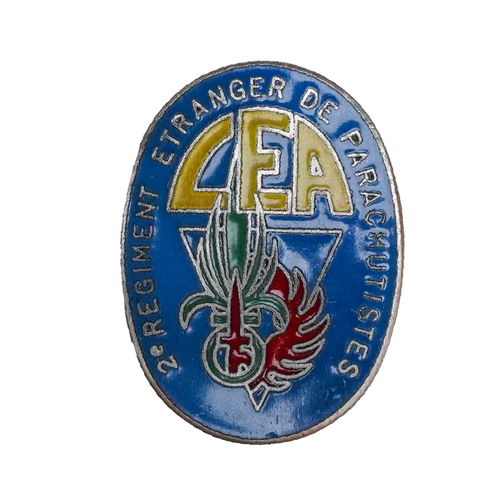 French Foreign Legion 2nd Parachute Regiment Badge, Item 2 - French Army Surplus - Flags, Badges & Insignia