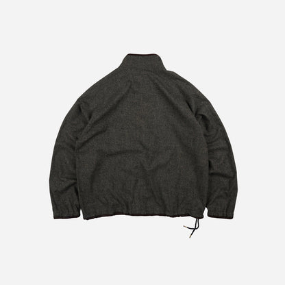 Frizmworks Wool Half Pullover - Forest Black
