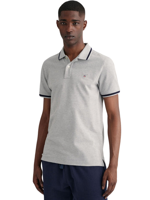 Gant | Mens Tipping Pique Polo Shirt