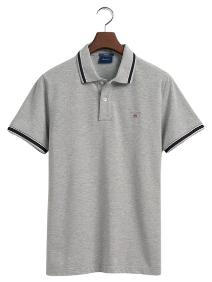 Gant | Mens Tipping Pique Polo Shirt