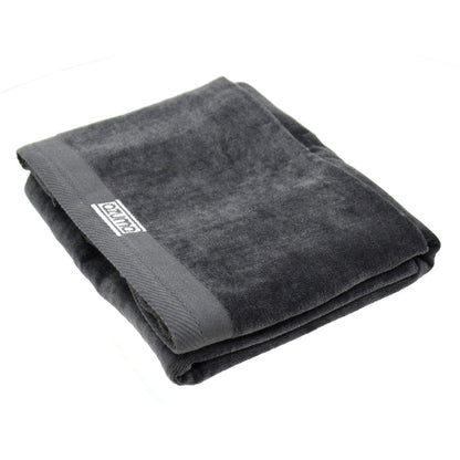 Garden Recliner Chair Towel Grey Cover Beach Relaxer 100% Cotton