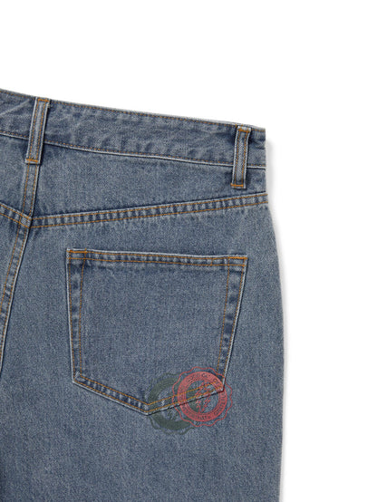 GD Overlap Lightning Denim Short