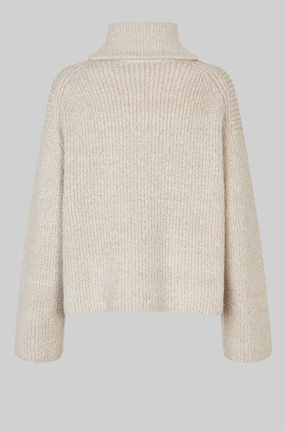 Gerda Knit Zip Collar