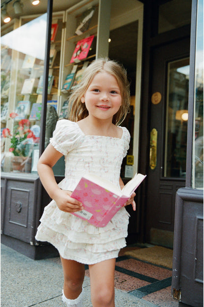 Girls Billie Luna Rosa Fleur Skirt
