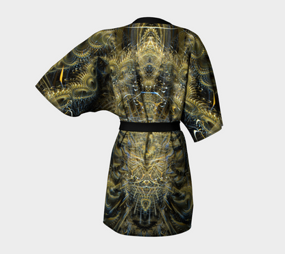 GIVE IT A WHIRL KIMONO ROBE