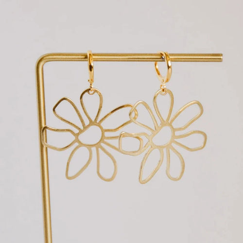 Golden Bloom Earrings