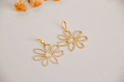 Golden Bloom Earrings