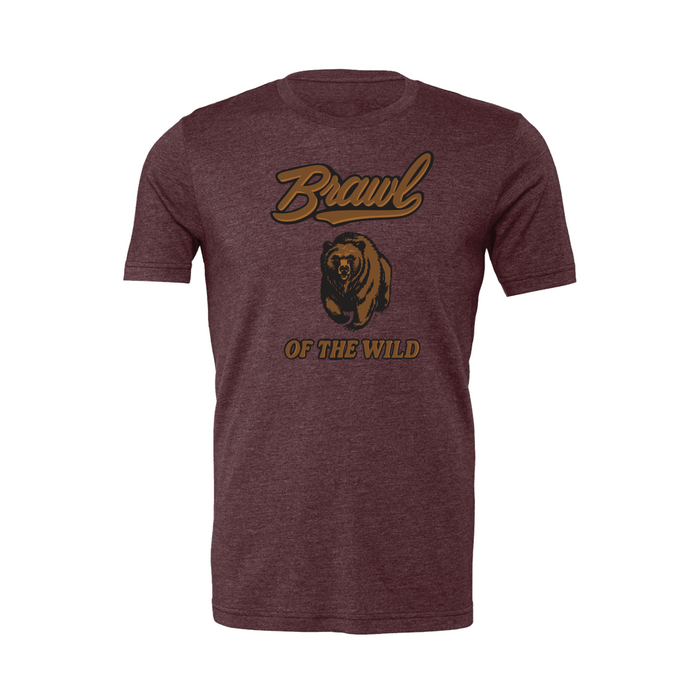Griz Brawl Tee: Maroon Edition