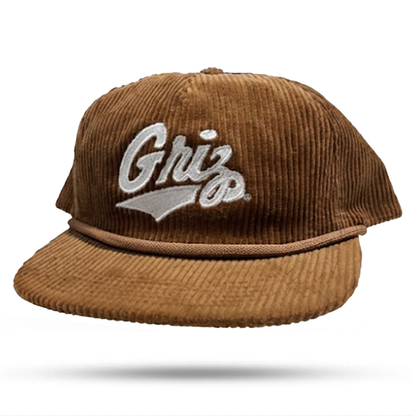 Griz Script Corduroy Cap
