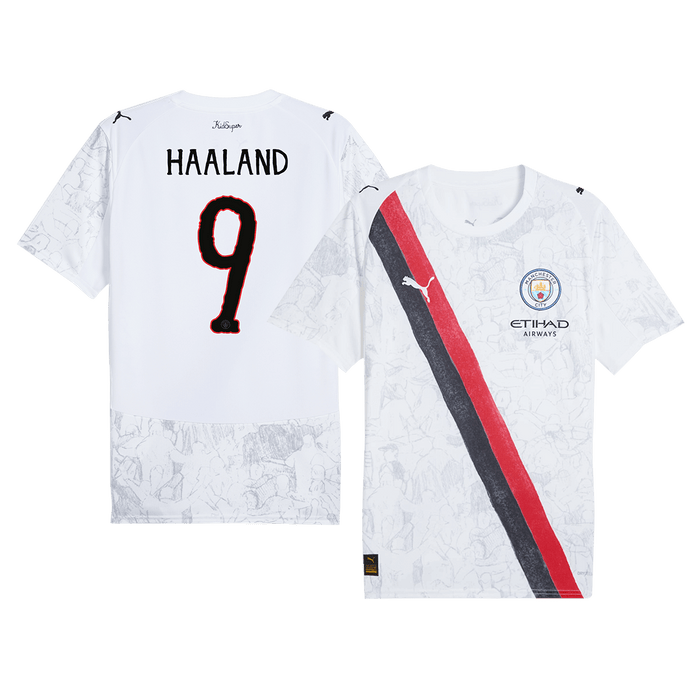 HAALAND #9 Manchester City KidSuper Soccer Jersey World Cup 2025/26 - Club World Cup
