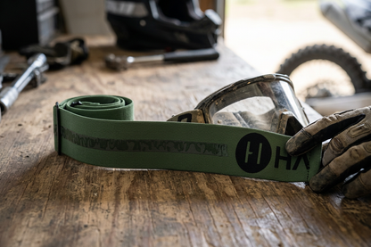 ODI Green — Havoc Racing Co. Odi Goggle Strap — view 1